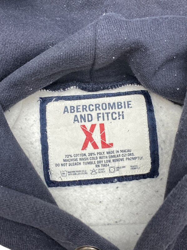 Cream Abercrombie & Fitch Hoodie Men's XL Northern Pole Vintage Wholesale 