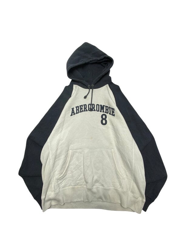 Cream Abercrombie & Fitch Hoodie Men's XL Northern Pole Vintage Wholesale 