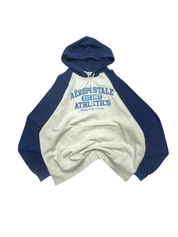 Cream Aeropostale Logo Hoodie Men's XL Northern Pole Vintage Wholesale 