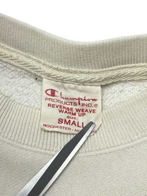 Cream Champion Sweatshirt Men's Small Northern Pole Vintage Wholesale 