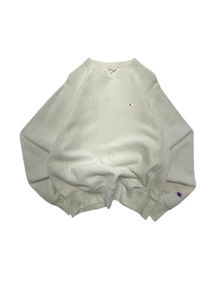 Cream Champion Sweatshirt Men's Small Northern Pole Vintage Wholesale 