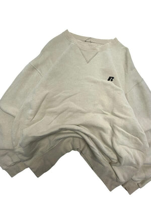 Cream russell sweatshirt men's xl Northern Pole Vintage Wholesale 