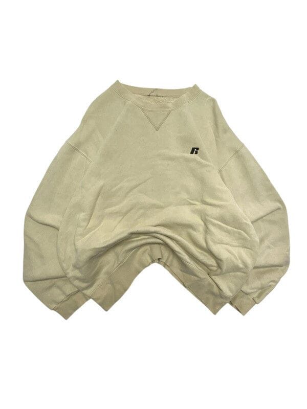 Cream russell sweatshirt men's xl Northern Pole Vintage Wholesale 