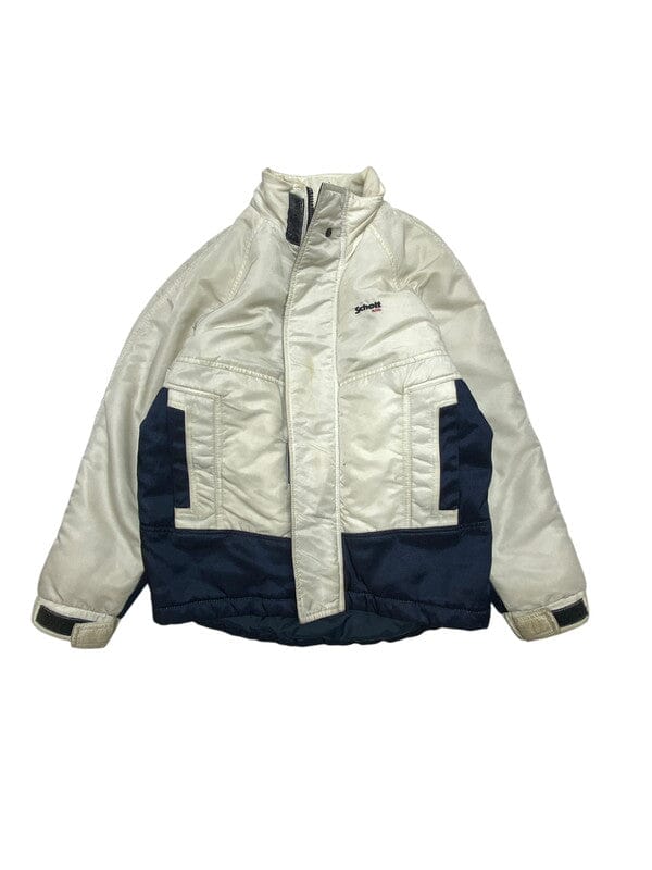 Cream Schott Puffer Jacket Women's Large Northern Pole Vintage Wholesale 