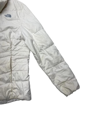 Cream the north face puffer jacket women's xl Northern Pole Vintage Wholesale 