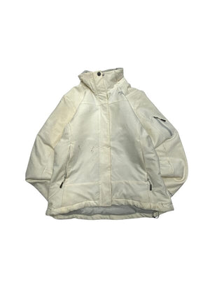 Cream The North Face Windbreaker Women's Medium Northern Pole Vintage Wholesale 