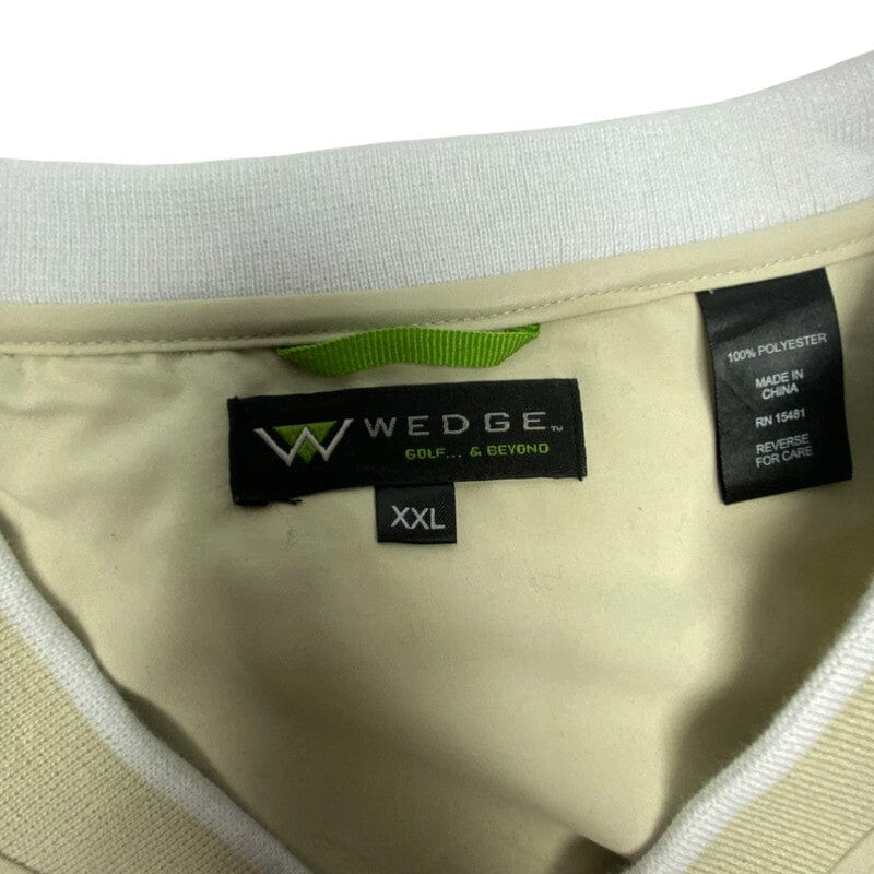 Cream White Windbreaker Men's XXL Northern Pole Vintage Wholesale 