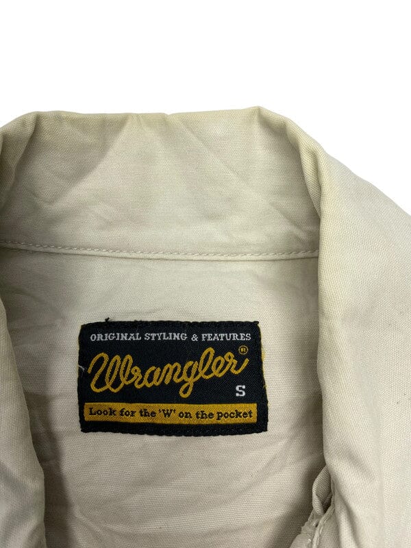 Cream Wrangler Workwear Jacket Men's Small Northern Pole Vintage Wholesale 