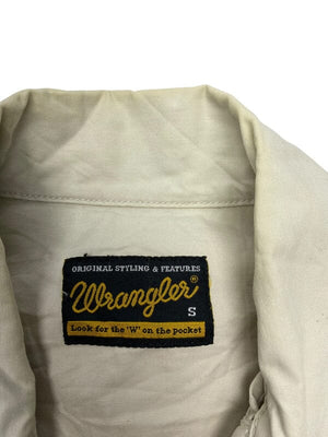 Cream Wrangler Workwear Jacket Men's Small Northern Pole Vintage Wholesale 
