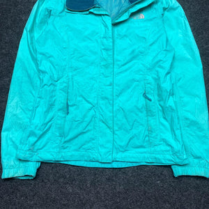 Cyan The North Face Windbreaker Women's Small Northern Pole Vintage Wholesale 
