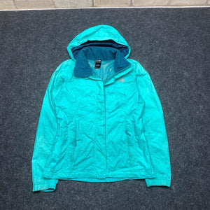 Cyan The North Face Windbreaker Women's Small Northern Pole Vintage Wholesale 