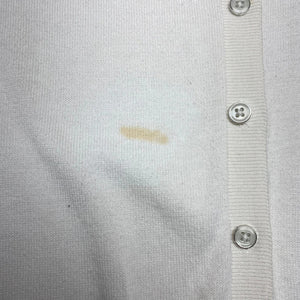 White Tommy Hilfiger Cardigan Men's Small