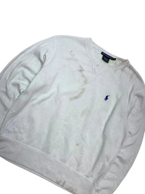 White Ralph Lauren Sweatshirt Women's Large