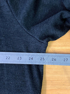 FILA Black Long Sleeve Sweatshirt with Small Embroidered Logo