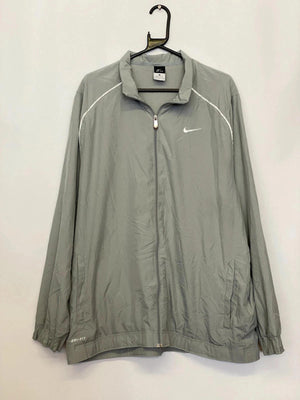 Nike Dri-FIT Grey Lightweight Zip Jacket