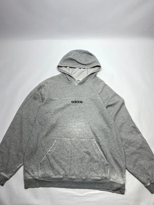 Adidas Grey Essential Hoodie (Men’s L)