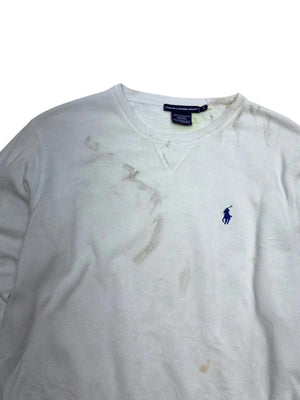 White Ralph Lauren Sweatshirt Women's Large