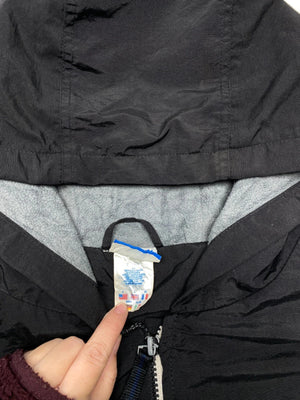 Men's Reebok Black Hooded Windbreaker Jacket