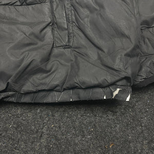 Black-Grey The North Face Reverse Puffer Jacket Men's Small