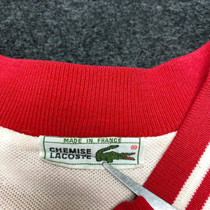 Red Lacoste Varsity Jacket Women's XS