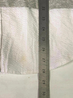 Tommy Hilfiger Grey & White Layered Long Sleeve Top