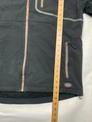 Dickies Men's Black Utility Jacket with Hood