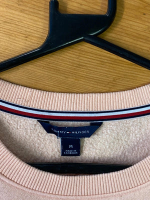 Tommy Hilfiger Pink Logo Crewneck Sweatshirt