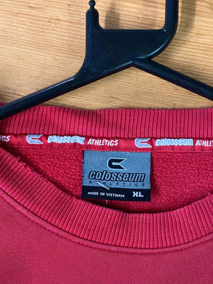Colosseum Athletics “Ohio State” Red Crewneck Sweatshirt