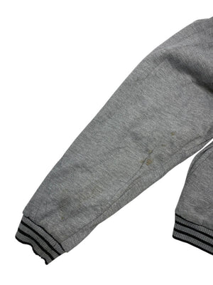 Vintage 90s Grey-Black Adidas Reverse Jacket Men's Large