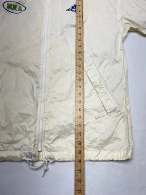 Adidas Vintage Cream Windbreaker Jacket (Men’s L)