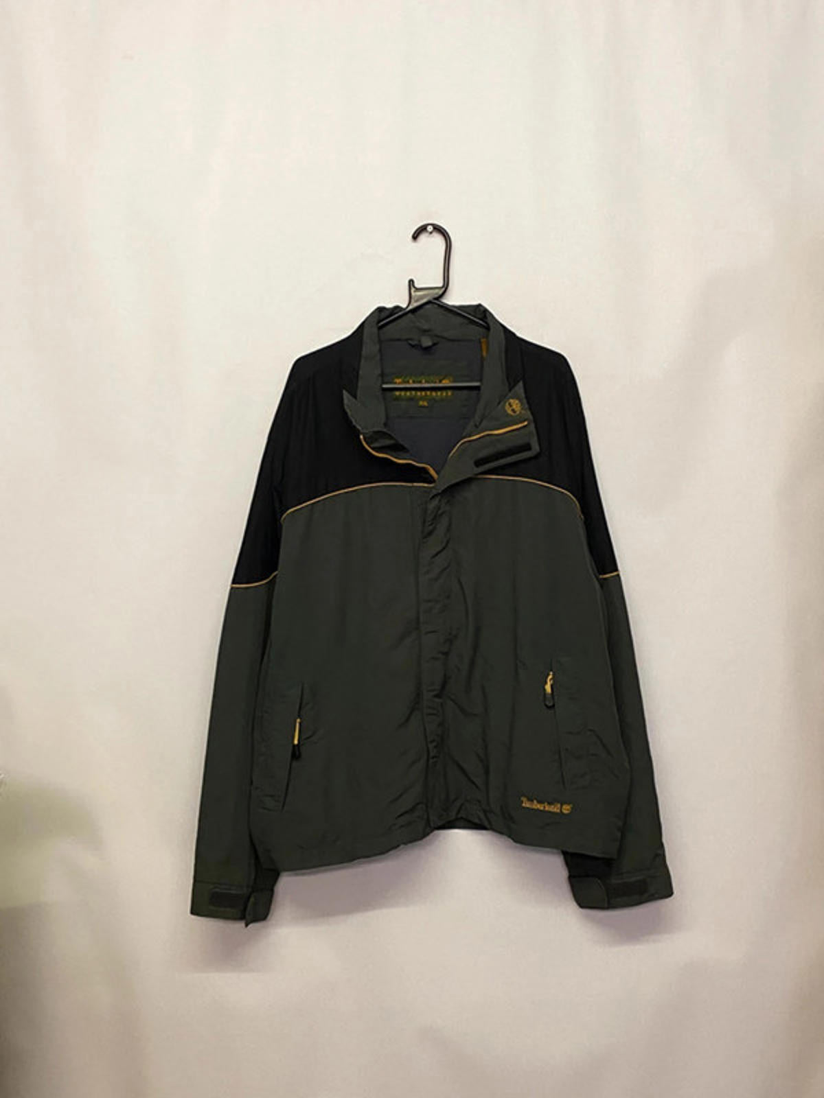 Vintage Timberland Weathergear Green & Black Outdoor Jacket XXL