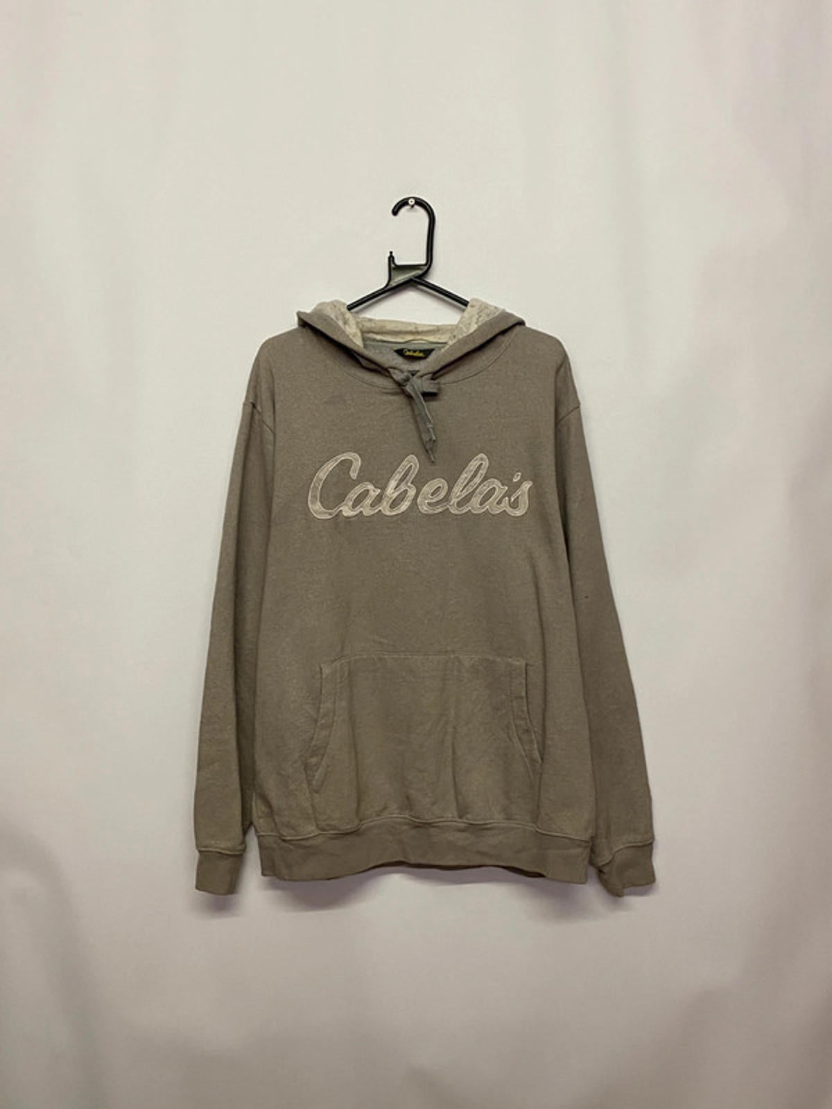 Cabela’s Taupe Embroidered Logo Hoodi