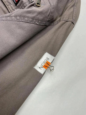 Wrangler Workwear Hooded Jacket – Brown/Grey – Men’s 2XL