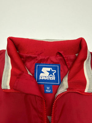 Vintage Starter Ohio State Buckeyes Pullover Jacket NCAA Men’s M