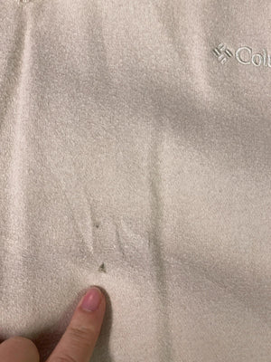 Columbia Sportswear Beige Fleece-Lined Hoodie Size XL