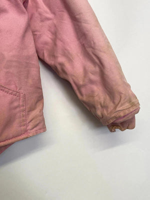 Carhartt Pink Sherpa-Lined Hooded Jacket – XXS (4–5 Years)