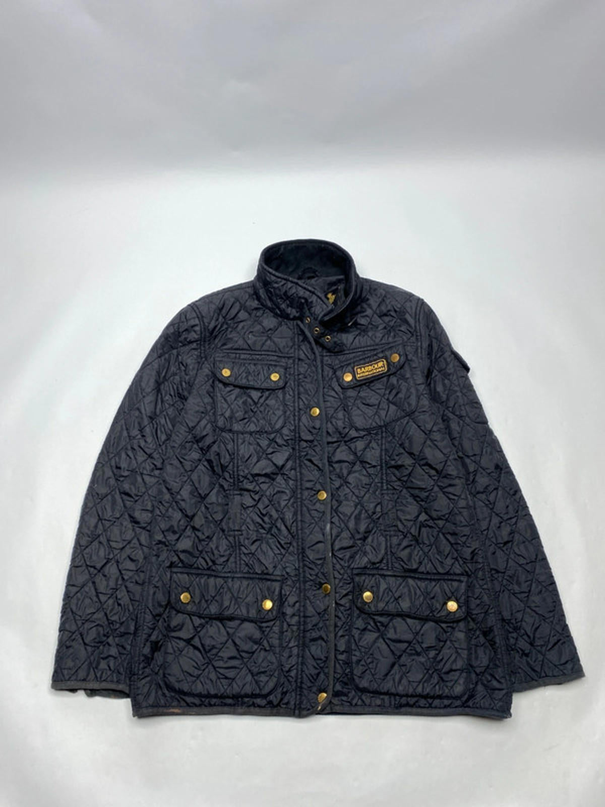Barbour International Men's Quilted Jacket Black