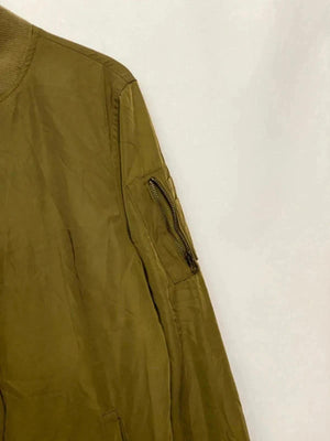 United Ball Men's Olive Green Bomber Jacket