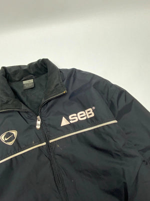 Nike Black Padded Jacket Football Training Bench Coat Men’s M