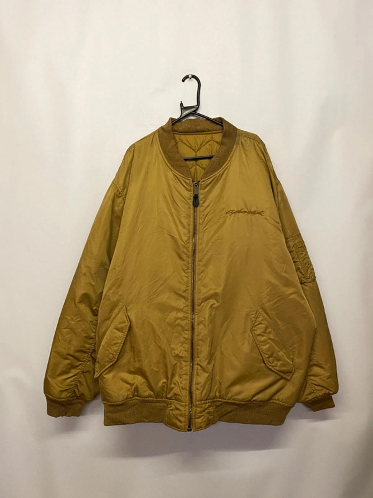 Cybertek Vintage Mustard Bomber Jacket