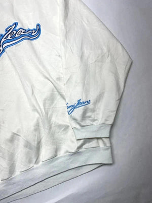 Kani Jeans Vintage Hoodie – White / Cream – Size 2XL