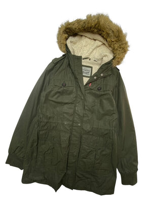 Dark Green Levi's Parka Women's Small Northern Pole Vintage Wholesale 