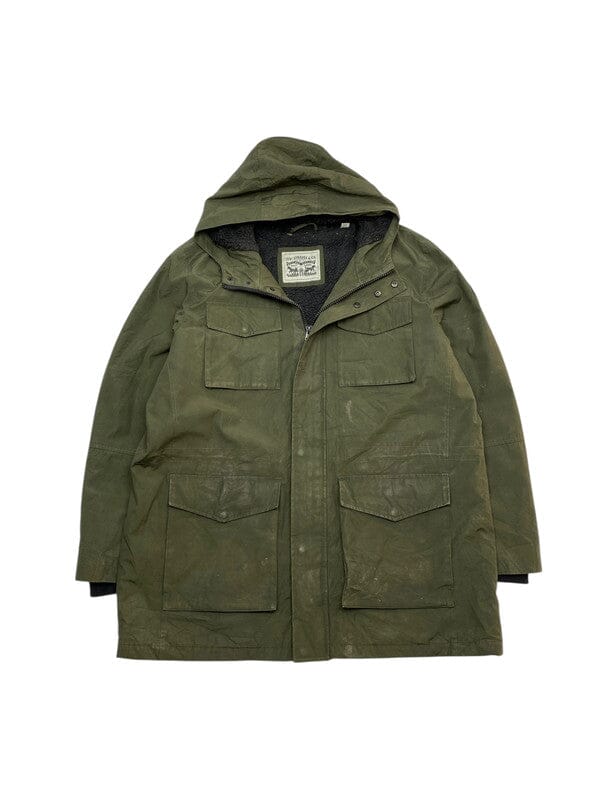 Dark Green Levi's Workwear Jacket Men's XXL Northern Pole Vintage Wholesale 