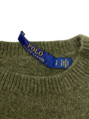 Dark Green Ralph Lauren Jumper Women's Small Northern Pole Vintage Wholesale 