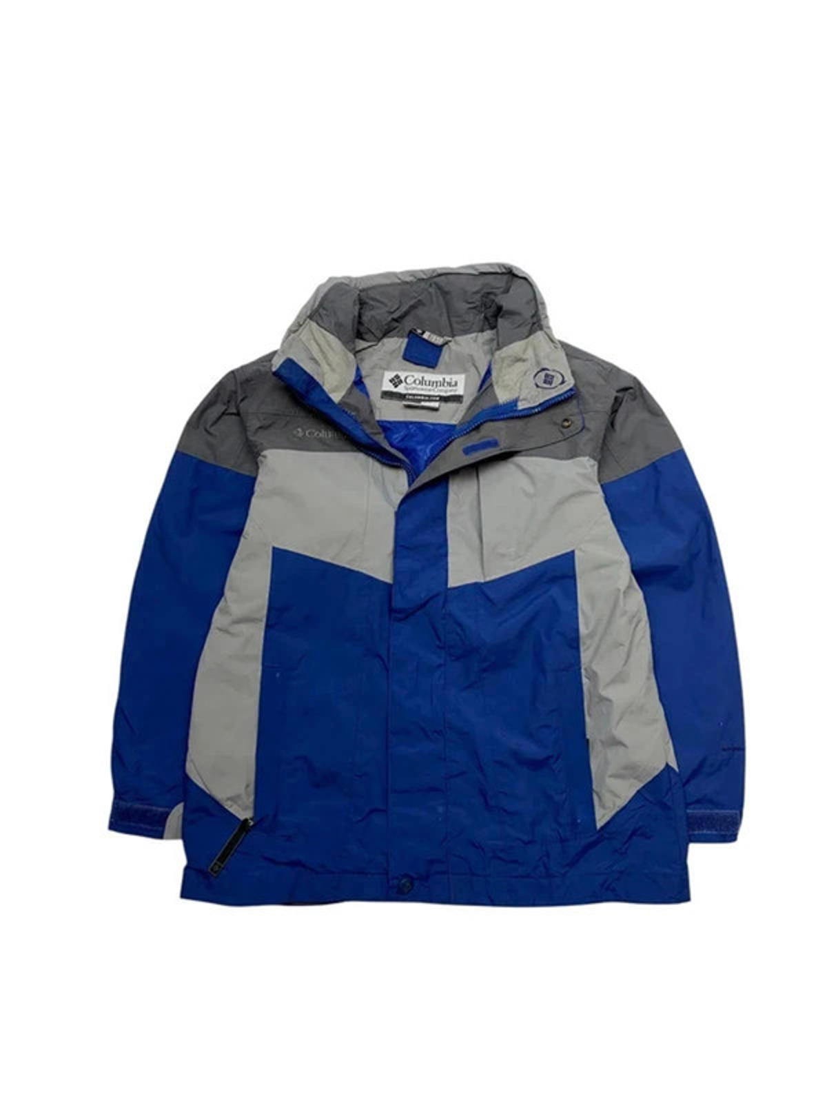 Blue Columbia Bugaboo Windbreaker Men's XS
