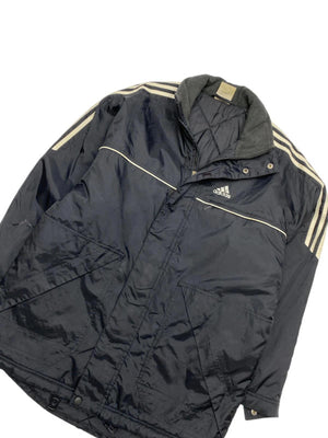 00s Black Adidas Parka Men's Large