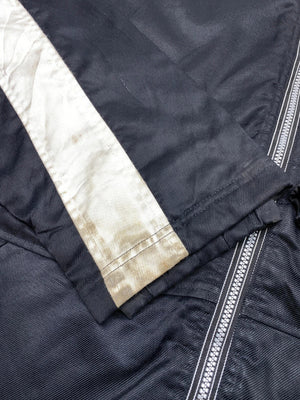 Vintage Nike Black & Beige Longline Hooded Jacket