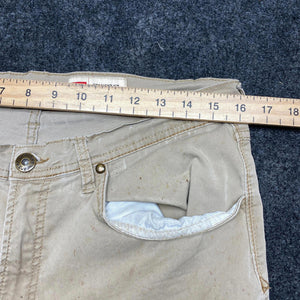 Beige Wrangler Straight Fit Trousers Women's W33