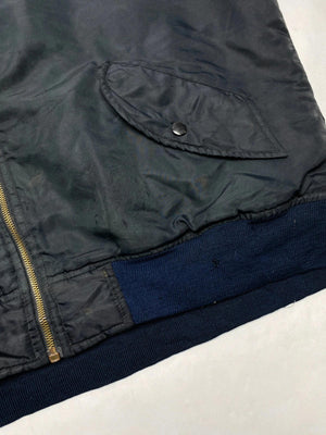 Vintage Straight Line Company MA-1 Bomber Jacket