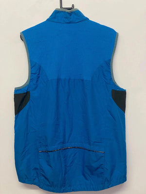 Nike Blue & Black Sleeveless Windbreaker Vest – Size L
